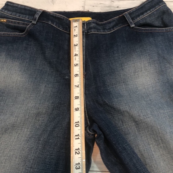 St John Jeans Rhinestoned Back Pockets 12 - Picture 7 of 10